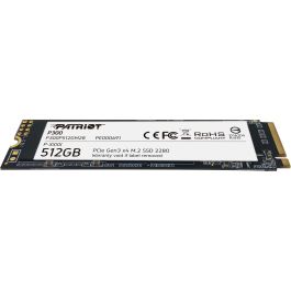 Patriot P300P512GM28 SSD M.2 512 GB PCIe 3.0 x4 NVMe 1.3 2280 – Lectura 1700 MB/s Escritura 1200 MB/s