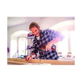 Einhell TP-CD 18/50 Li-i BL - Taladro Percutor Atornillador a Batería 18V, Sin Escobillas (Brushless), 50 Nm, 2 Baterías 2Ah Incluidas, Color Negro y Rojo