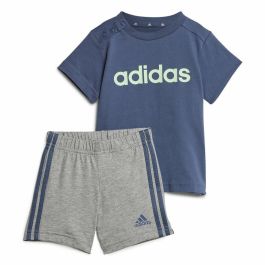 Conjunto Deportivo para Bebé Adidas I Lin Co Set Infantil Azul Gris Precio: 31.9077. SKU: B17HZHE6HG