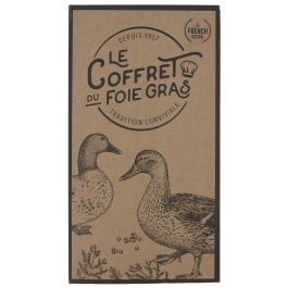 Cook Concept Kit 2 Piezas Foie Gras Cook Concept Tabla Bambú Lira Cortar Elegante Caja