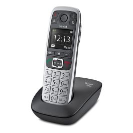 Gigaset E560 Teléfono DECT/analógico Inalámbrico Negro Plata