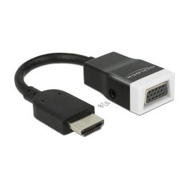 DeLOCK Adaptador 65587 HDMI Macho a VGA Hembra + Audio 3.5mm - Conversor HDMI a VGA con Resolución 1920x1200 - Negro y Blanco Precio: 29.3062. SKU: B1ESA5EC7Z