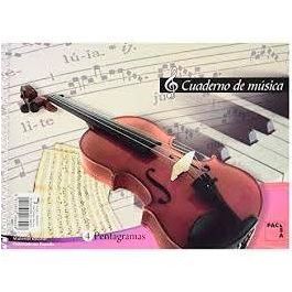 Pacsa Cuaderno de Música 20 Hojas 4 Pentagramas Tapas de Cartón 4º 80 gr - Pack 20 Unidades Precio: 20.50000029. SKU: B1CF539M5Y