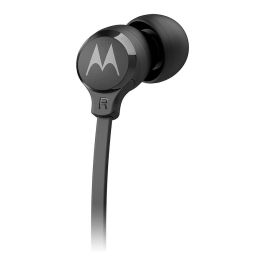 Motorola EARBUDS 3C-S Auriculares Intraurales con Micrófono para Llamadas/Música, Alámbricos USB-C, Cable 1.2m, Negro