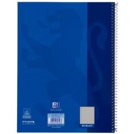 Oxford Collegeblock A4+ 220x295 mm, 80 hojas, Cuadriculado con margen L