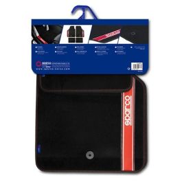 Sparco 03763BRS Alfombras de Moqueta Strada Universales Antideslizantes Negro/Rojo Sparco 03763BRS Alfombras de Moqueta Strada Universales Antideslizantes Negro/Rojo
