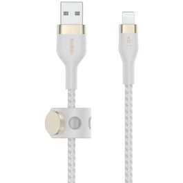 Cable USB a Lightning Belkin CAA010BT2MWH Blanco 2 m Cable USB a Lightning Belkin CAA010BT2MWH Blanco 2 m