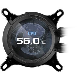 ASUS ROG STRIX LC III 360 ARGB LCD - Sistema de Refrigeración Líquida Todo en Uno para Procesador, 3 Ventiladores de 12cm