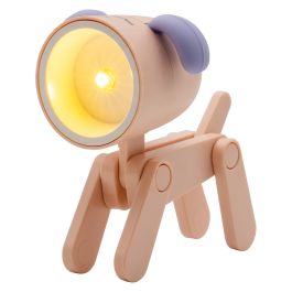 RealPower Linterna LED con forma de perro, color rosa, funciona con 3 pilas LR41, referencia 486314 Precio: 11.6402. SKU: B1BP5P7DK2