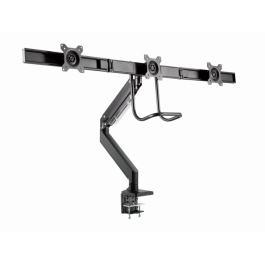 Gembird MA-DA3-03 Soporte de Escritorio para 3 Monitores 27" Negro con Brazo de Gas, Inclinación, Giro y VESA 75x75/100x100 Precio: 95.59. SKU: B1KGKM6NVJ