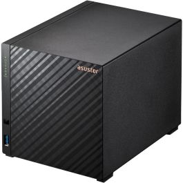 ASUSTOR AS1104T Drivestor 4 NAS Compacto, ARM RTD1296 Quad-Core 1.4GHz, 1GB DDR4, 4 Bahías 3.5" SATA III, 2.5GbE