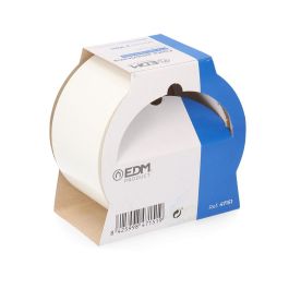 Edm Cinta Americana Blanca Extra Fuerte 50 mm x 10 m Resistente a la Intemperie Polietileno Malla Reparaciones