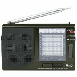 Trevi MB 728 Radio Portátil Analógica AM/FM/SO, Salida Auriculares 3.5mm, Antena Externa, Volumen Giratorio, Funciona con Pilas/CC, Negro Trevi MB 728 Radio Portátil Analógica AM/FM/SO, Salida Auriculares 3.5mm, Antena Externa, Volumen Giratorio, Funciona con Pilas/CC, Negro Precio: 16.68999948. SKU: S7602179