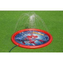 Bestway Piscina Hinchable con Aspersor Spiderman D165 cm +2 Años Jardin 98792 Bestway Piscina Hinchable con Aspersor Spiderman D165 cm +2 Años Jardin 98792