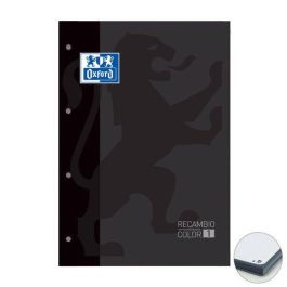 Recambio Oxford School Color 1 Encolado A4+ 80H 90Gr 4 Taladros Cuadric.5X5 Negro (1 Color De Recuadro) (Set de 5) Precio: 27.50000033. SKU: B12D4SZNVY