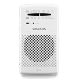 Radio Sangean SR35W BLANCO Blanco Negro