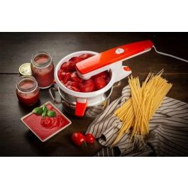 Ariete 261 PASAPURÉS 2.0 PASSÍ NARANJA - Pasapurés eléctrico, 1000 horas de autonomía, fácil limpieza