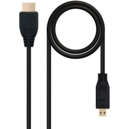 Cable HDMI a Micro HDMI NANOCABLE 10.15.3501 Negro 80 cm