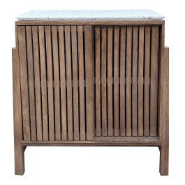 DKD Home Decor Aparador Mueble de Almacenamiento Estilo Oriental Moderno de Acacia y Terrazo para Salón Comedor 40x80x110 cm Precio: 616.49999972. SKU: B1FDFY5LN8