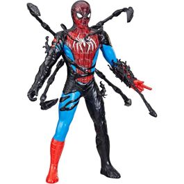Hasbro G0728 Figura Spider-Man Venom Transformación Líquida 27cm - Cómics Marvel con 6 Accesorios y Efecto Venomizado