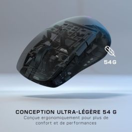 Ratón gaming inalámbrico ultraligero - TURTLE BEACH - Pure Air - Negro