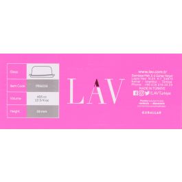 Lav Mantequillera 405 cc Colección Pera - 12 x 6 x 15 cm (12 Unidades)