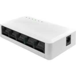 eSTUFF Switch Nano Gigabit de 5 Puertos No Gestionado, Plug & Play, Diseño Compacto para Red de Oficina y Hogar eSTUFF Switch Nano Gigabit de 5 Puertos No Gestionado, Plug & Play, Diseño Compacto para Red de Oficina y Hogar