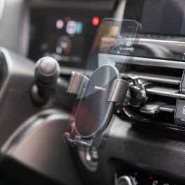 Soporte Cargador Rápido Inalámbrico para Coche Chakar InnovaGoods Soporte Cargador Rápido Inalámbrico para Coche Chakar InnovaGoods