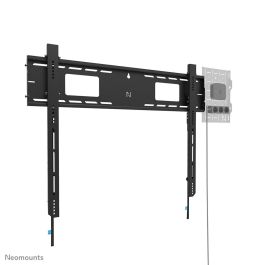 Neomounts WL30-750BL18 Soporte de Pared Fijo para Pantallas de 43-98", Hasta 125kg, VESA 100x100-800x600, Nivelación, Bloqueable
