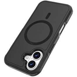 4smarts Defend Bumper para Apple iPhone 17, Funda Protectora Antigolpes de PC/TPU, Negro