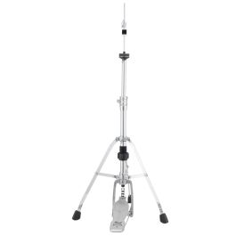 Pearl H1030 Soporte Hi-Hat Perfil Simple Pearl - Tacto Tradicional, Plataforma Precisa, Trípode Independiente Trident, Suave y Duradero