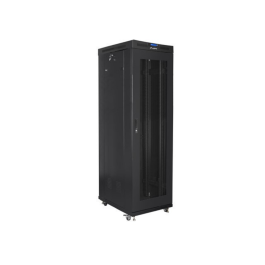 Lanberg FF01-6042-23BL Armario Rack Bastidor Independiente 42U Negro, 1200 kg Carga Máxima