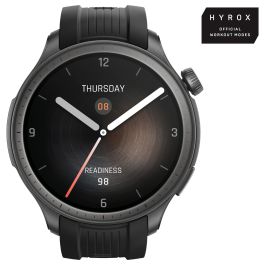 Amazfit Balance - Reloj Inteligente con Pantalla AMOLED de 1.5", GPS, Bluetooth, Monitor de Ritmo Cardiaco, 14 Días de Batería, Resitencia 5 ATM, Color Negro Midnight