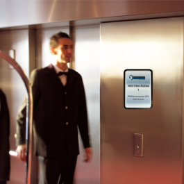 Djois Marco porta anuncios Magneto DIN A4 Adhesivo Removible Gris Pack 2 Unidades