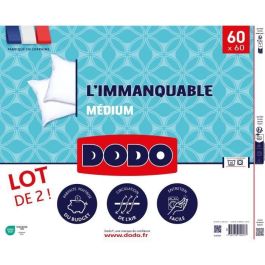 Dodo DOD3307419756977 Juego de 2 almohadas EL IMPERDIBLE 60 x 60 cm Blanco Dodo DOD3307419756977 Juego de 2 almohadas EL IMPERDIBLE 60 x 60 cm Blanco