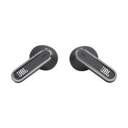 JBL LIVE FLEX Auriculares True Wireless Inalámbricos Bluetooth 5.3 con Reducción Activa de Ruido ANC y Estuche de Carga, Resistente al Agua IP54, Negro
