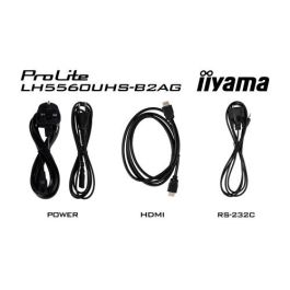 IIYAMA LH5560UHS-B2AG Monitor profesional 55" 4K UHD 500cd/m² Android 11 para uso 24/7 con Wi-Fi y VESA