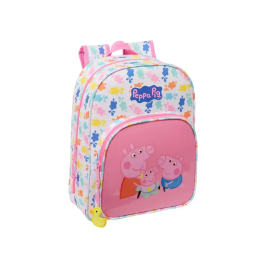 Mochila Escolar Peppa Pig Baby pig Multicolor 26 x 34 x 11 cm Precio: 28.69000024. SKU: B127CWCWHC