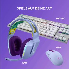 Logitech G G733 Auriculares Inalámbricos LIGHTSPEED con Micrófono para Gaming, Ligeros 278g, hasta 29h batería
