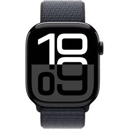 Apple Watch Series 10 GPS + Cellular 46mm Jet Black Aluminium Case con Ink Sport Loop