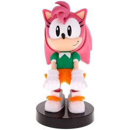 Cable Guy Soporte Sujeción Amy Rose Sonic para Mandos y Smartphone 20cm