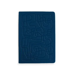 Liderpapel Agenda 2026 Icaria Día Página A5 Encuadernada Azul Oscuro Papel 70gr Fsc