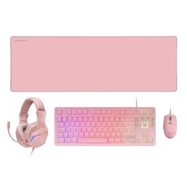 Mars gaming Pack Gaming MCP-RGB3 4 En 1: Teclado TKL H-Mech RED, Ratón RGB Flow 3200 DPI, Auriculares FRGB Rainbow y Alfombrilla XXL Antideslizante Precio: 38.50000022. SKU: B1HMDVLEWW