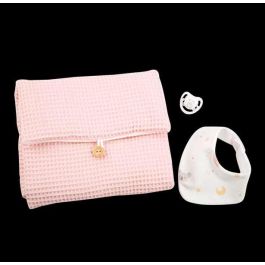 Muñecas Arias Muñeca Zoe 42 cm Rosa c/Cambiador y Babero (Cuerpo Vinyl, Sexo Niña)