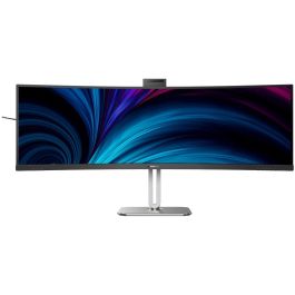 Philips 49B2U5900CH Monitor Curvo UltraWide 48.8" Dual QHD USB-C Webcam Windows Hello Ajuste Altura