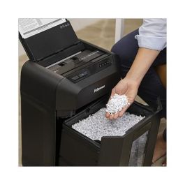 Fellowes Automax 80M Trituradora de Papel, Autofeed, Corte en Partículas P-4 (4x12mm), 80 Hojas