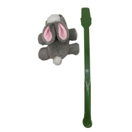 FLINGERZ Juguete para Perros Conejo Afelpado – Resistente Nylon Balístico, con Lanzador Larga Distancia, Chirriador, Lavable FLINGERZ Juguete para Perros Conejo Afelpado – Resistente Nylon Balístico, con Lanzador Larga Distancia, Chirriador, Lavable
