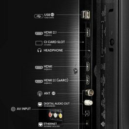 Hisense 55A6Q Televisor Smart TV 55" 4K Ultra HD con Alexa, Game Mode Plus, Dolby Vision, DTS Virtual:X, VIDAA