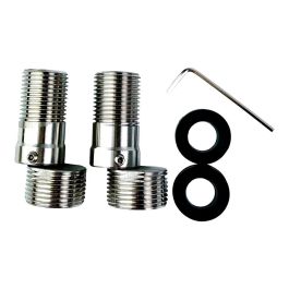 Verhal Kit Excéntricas Extensibles Largas Rotatorias 360° 56-75mm Rosca ½-¾ Pulg Inox 304 NBR con Fijación Precio: 14.9900003. SKU: B12GWW3Z7B