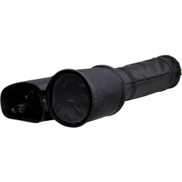 SBG Funda de Nylon para 5 Micrófonos y 3 Pies de Micrófono con Compartimentos Interiores, Dimensiones 112x25x20 cm